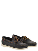 Sebago Portland Moccasin With Grained Leather