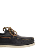 Sebago Portland Moccasin With Grained Leather