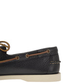 Sebago Portland Moccasin With Grained Leather