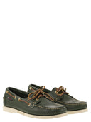 Sebago Portland Moccasin With Grained Leather