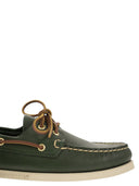 Sebago Portland Moccasin With Grained Leather