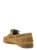 Paraboot Barth Suede Boat Shoes