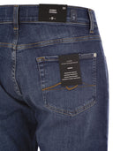7 For All Mankind Slimmy Tapered Skinny Medium Waisted Jeans