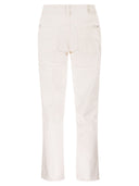 7 For All Mankind Title: Bootcut Stretch Denim Jeans With Metallic Fibre