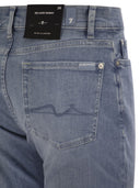 7 For All Mankind Relaxed Skinny Groovy Medium Waist Boyfriend Jeans