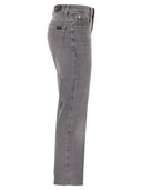 7 For All Mankind Calie Straight Ankle Stretch Denim Jeans With Metallic Fibre