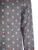 Fedeli Printed Stretch Cotton Voile Shirt
