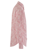 Fedeli Printed Stretch Cotton Voile Shirt
