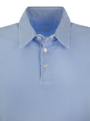 Fedeli Short Sleeved Cotton Polo Shirt