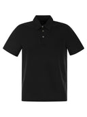 Fedeli Short Sleeved Cotton Polo Shirt