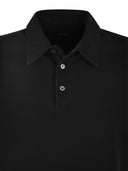 Fedeli Short Sleeved Cotton Polo Shirt