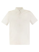 Fedeli Short Sleeved Cotton Polo Shirt