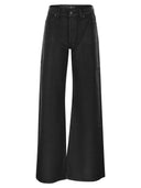 7 For All Mankind Lotta utsvängda jeans med hög midja