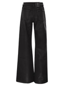 7 For All Mankind Lotta utsvängda jeans med hög midja