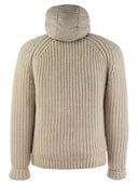 Fedeli Cashmere Jacket With Detachable Bib