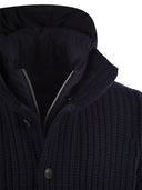 Fedeli Cashmere Jacket With Detachable Bib
