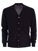 Fedeli Lightweight Virgin Wool Cardigan