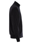 Fedeli Favonio Virgin Wollpullover mit voller Reißverschluss