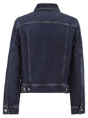 7 For All Mankind Stretch Denim Jacket With Button Fastening