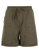 Colmar Bermuda shorts in technische stof met trekkoord