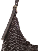 Dragon Luna Piena Woven Leather Bag