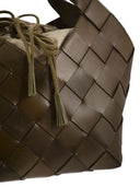 Dragon Botteghe Braided Leather Bag