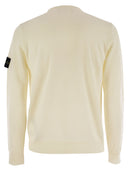 Stone Island Crew Neck Sweater In Virgin Wool