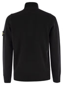 Stone Island Buttoned Rollkragenpullover Jumper