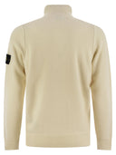 Stone Island Buttoned Turtleneck Jumper