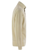 Stone Island Buttoned Turtleneck Jumper