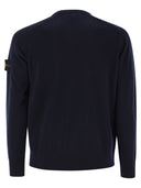 Stone Island Rws Crew Neck Sweater In Wool