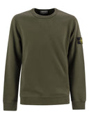 Stone Island Crew Teck Sweatshirt en algodón esbelto