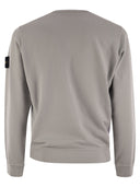 Bluza na szyję z ekipy Stone Island w matowej bawełnie