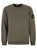 Stone Island Cotton Crew Neck Sweatshirt