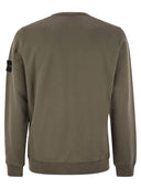Stone Island Cotton Crew Neck Sweatshirt