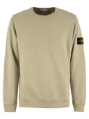 Bluza na szyję z ekipy Stone Island w matowej bawełnie