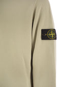 Bluza na szyję z ekipy Stone Island w matowej bawełnie