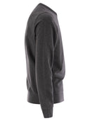 Stone Island Crew Neck Sweatshirt in Frosted Cotton