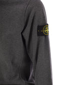 Stone Island Crew Neck Sweatshirt in Frosted Cotton