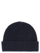 Stone Island Virgin Wool Cap With Logo