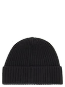 Stone Island Virgin Wool Cap With Logo