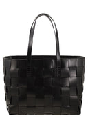Dragon Japan Tote Woven Leather Bag