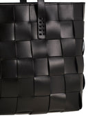Dragon Japan Tote Woven Leather Bag