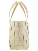Dragon Japan Tote Woven Leather Bag