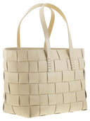 Dragon Japan Tote Woven Leather Bag