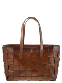 Dragon Japan Tote Woven Leather Bag