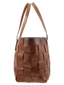 Dragon Japan Tote Woven Leather Bag