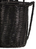 Dragon Lina Mini Woven Leather Bag