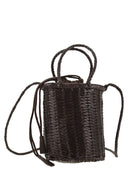 Dragon Lina Mini Woven Leather Bag