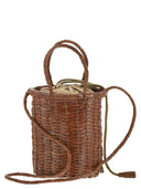 Dragon Lina Mini Woven Leather Bag